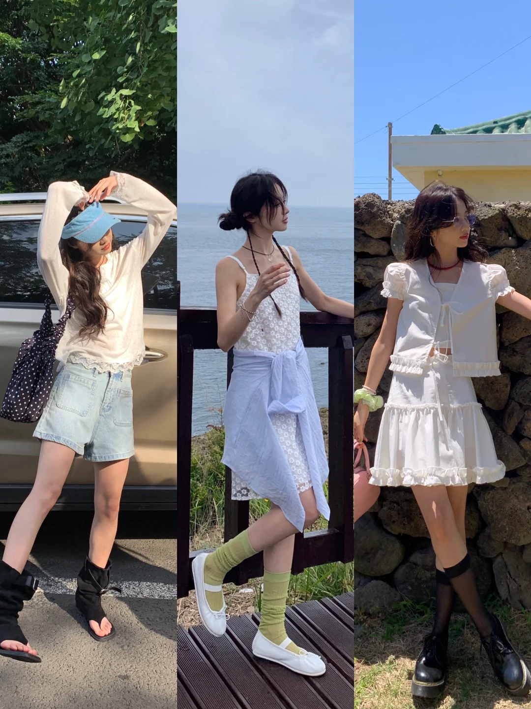 爱了！这些夏日白开水少女风