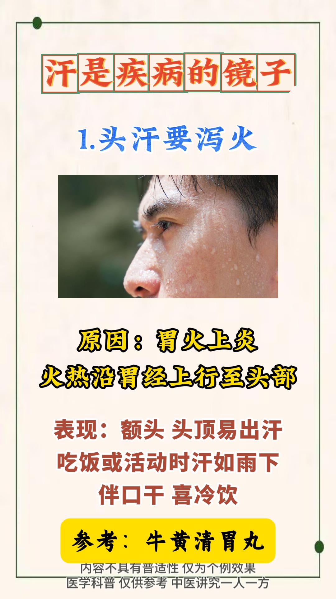 汗是疾病的镜子。