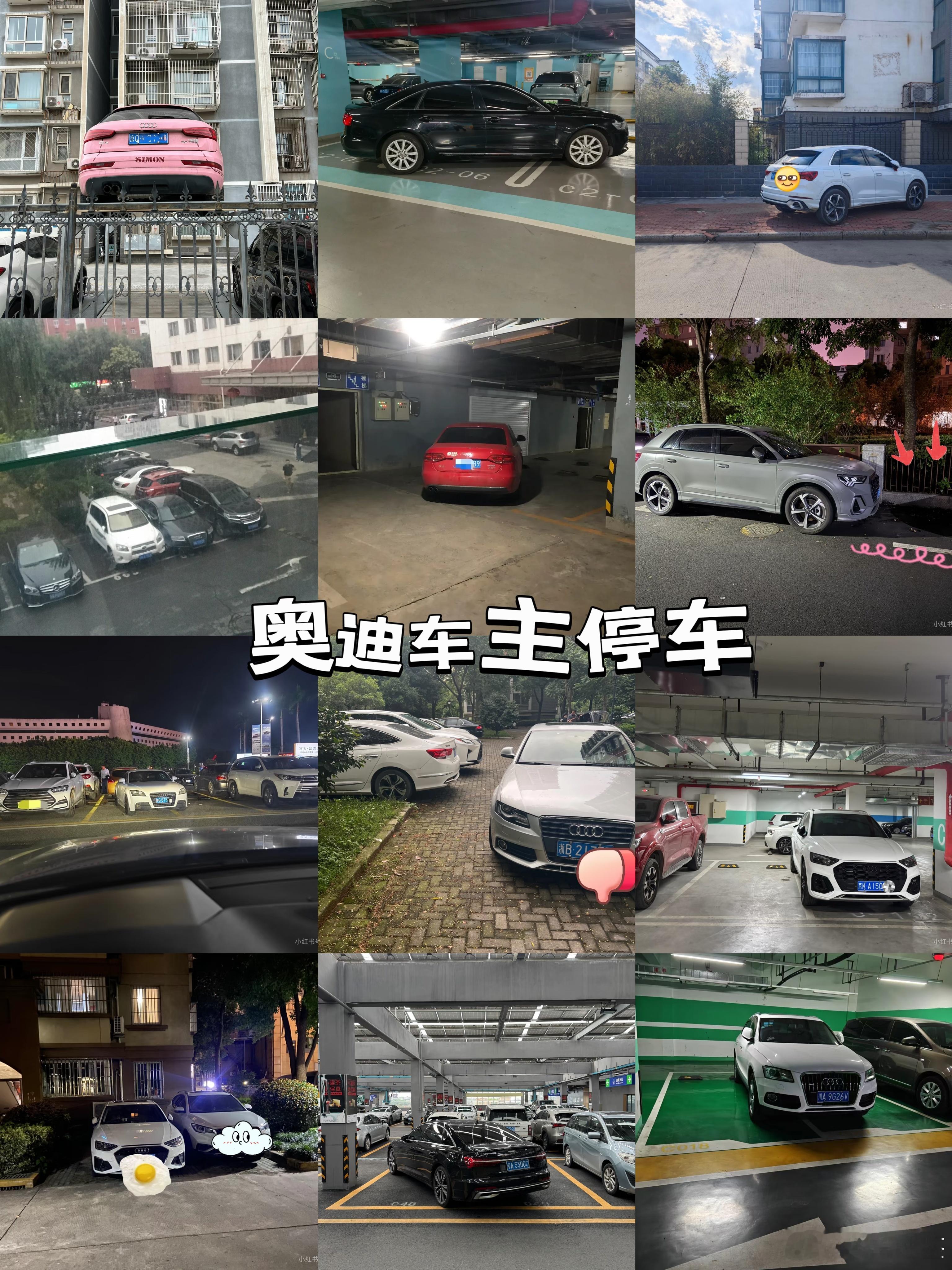 最近都在说理想车主停车素质不行，然后有热心网友就整理了图片，我怀疑这些就是理想车