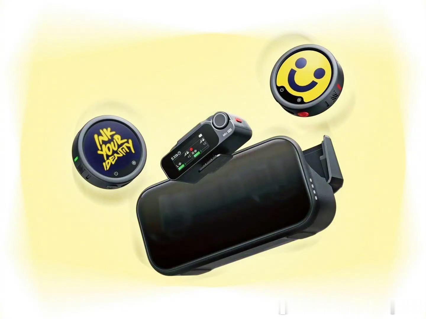 【影石Insta360 Mic Pro无线麦克风谍照曝光】5月8日IT之家消息，