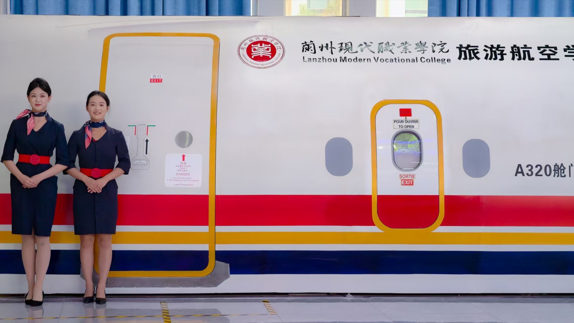 参观兰州现代职业学院航空学院后，更能理解兰州新区“后劲”从何而来。新区发展需要产