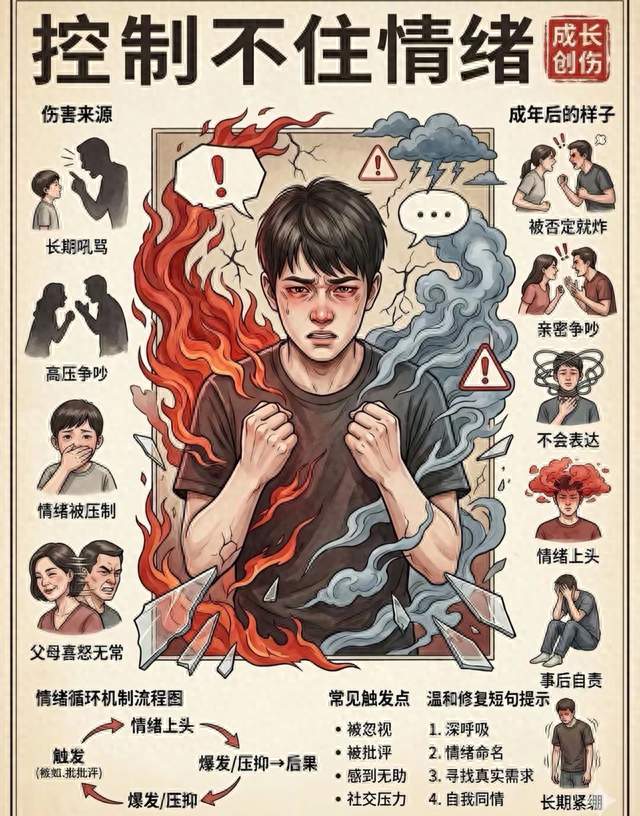 原生家庭：成年人所有的卑微、内耗、命苦，早就写在了童年里