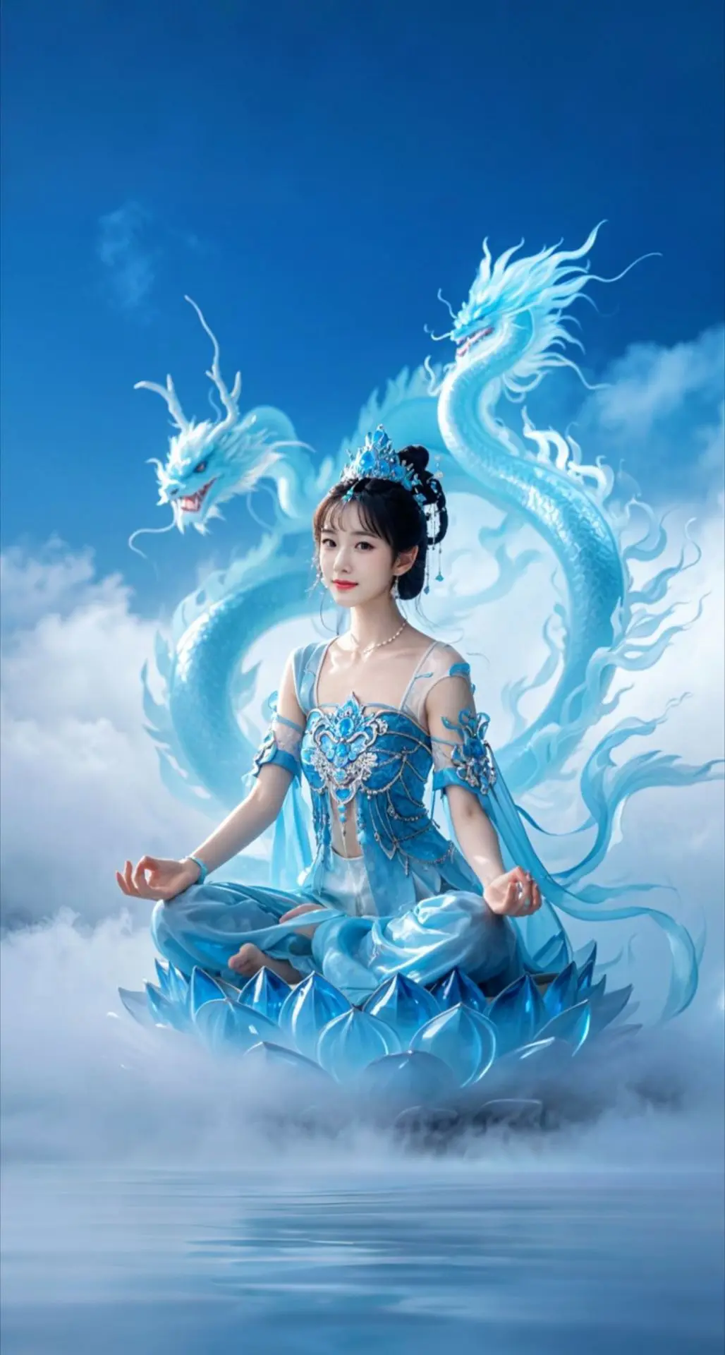 AI扩图 AI青华帝君影记
