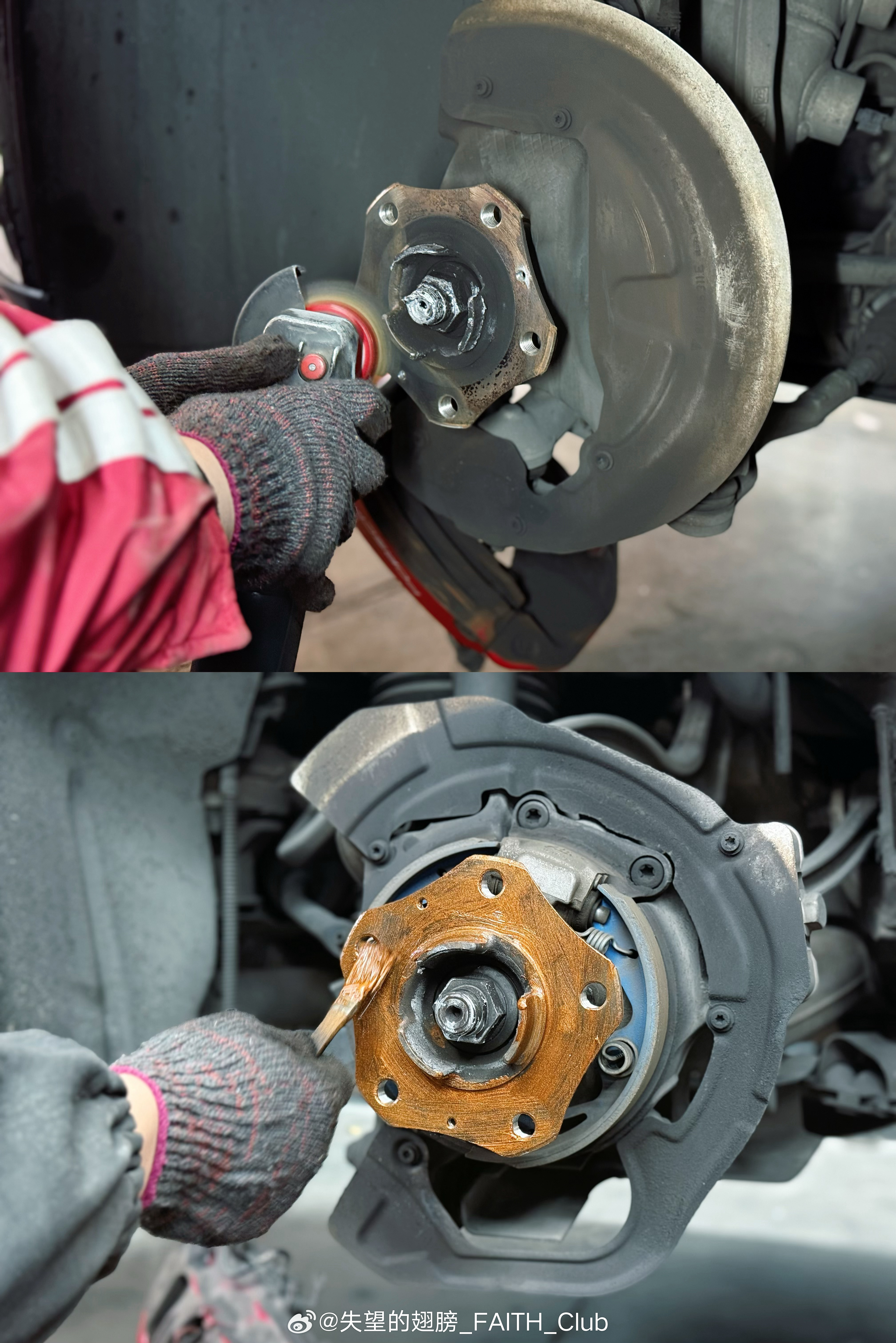 保时捷Panamera整备：🇮🇹Brembo刹车片+盘，保证性能同时也有性价