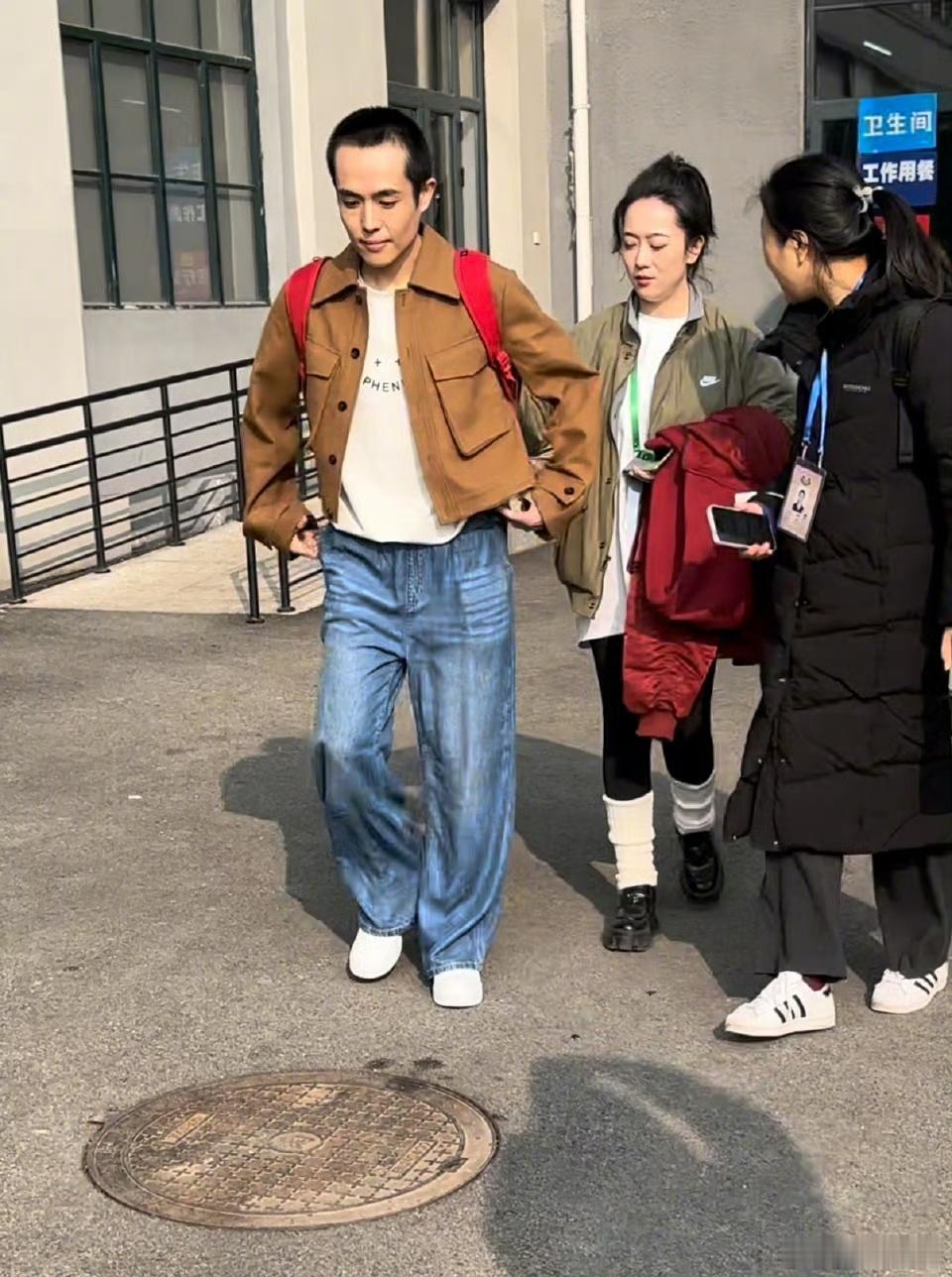 女友陪王星录制新综艺  王星去录无限超越班了  无限超越班  王星和女友一同出现