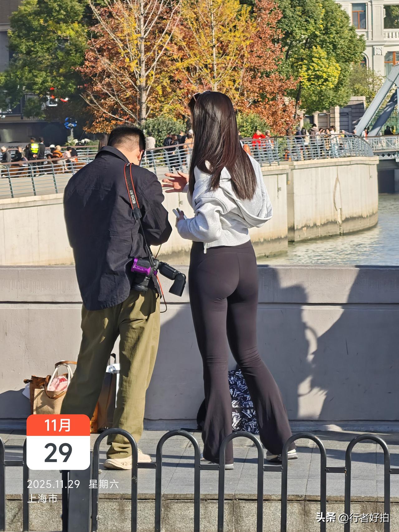 【街拍】瑜伽服不服