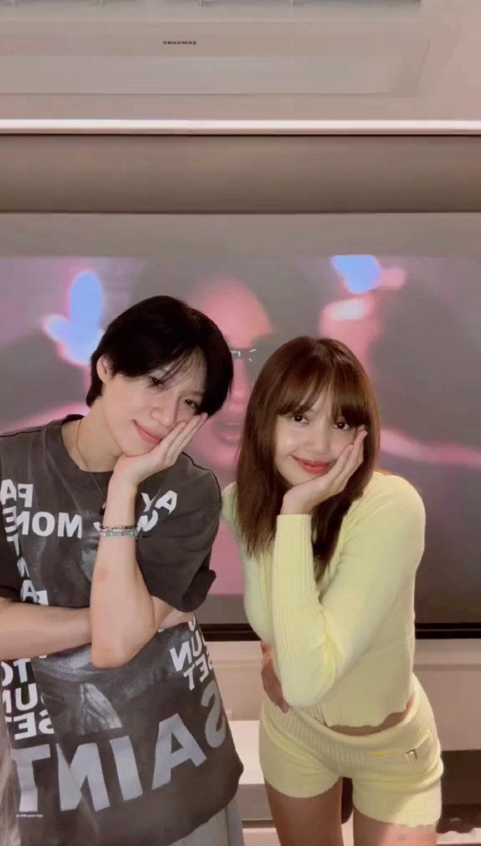 #Lisa李泰民cha了NewWoman# 两位最会跳舞的凑一起来！lisa和泰