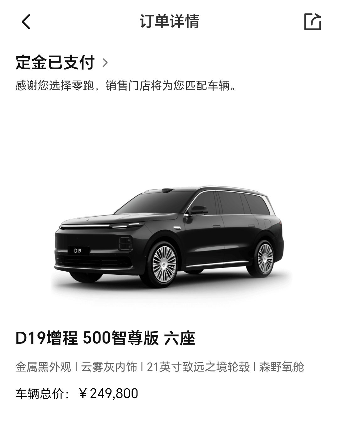 D19定了台增程80度电的版本完全可以当成纯电开，长途的时候还有发电机可以应急选