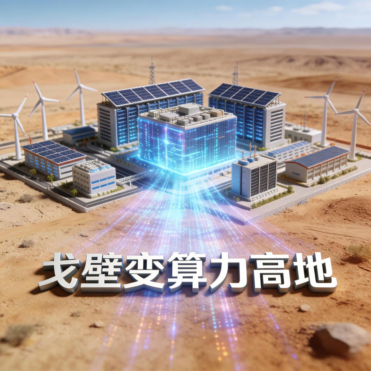 别再小看新疆！戈壁滩藏着中国算力突围底牌

提起新疆，大多人脑海里只有大漠、瓜果