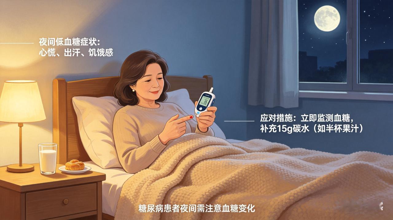 糖尿病人注意：夜里睡觉出现这些信号，就是低血糖了，别不当回事
 
很多糖友睡着以