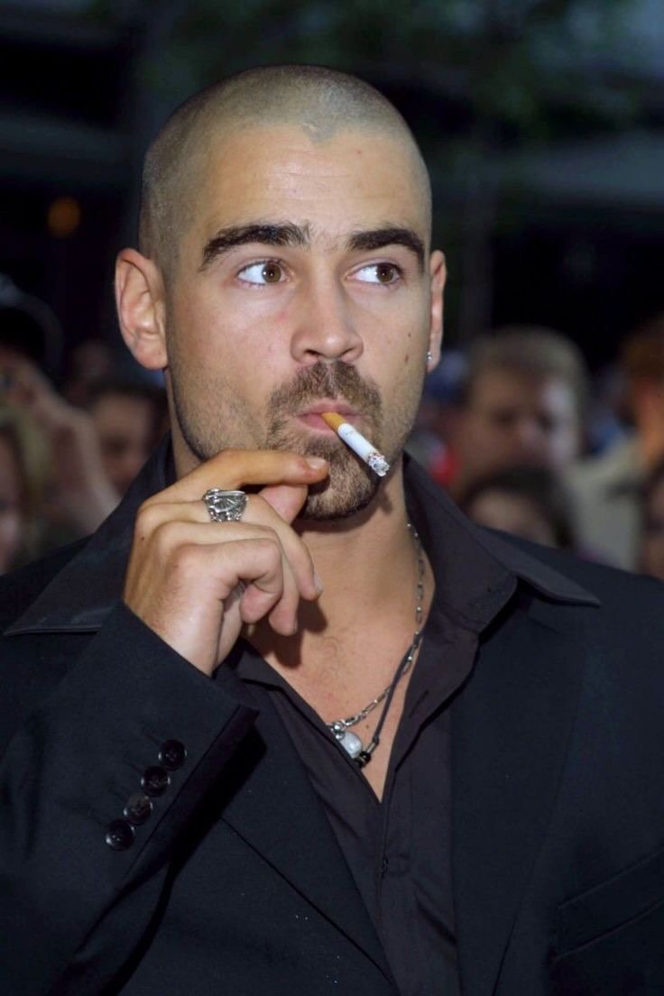 好莱坞男演员寸头造型 ​​​