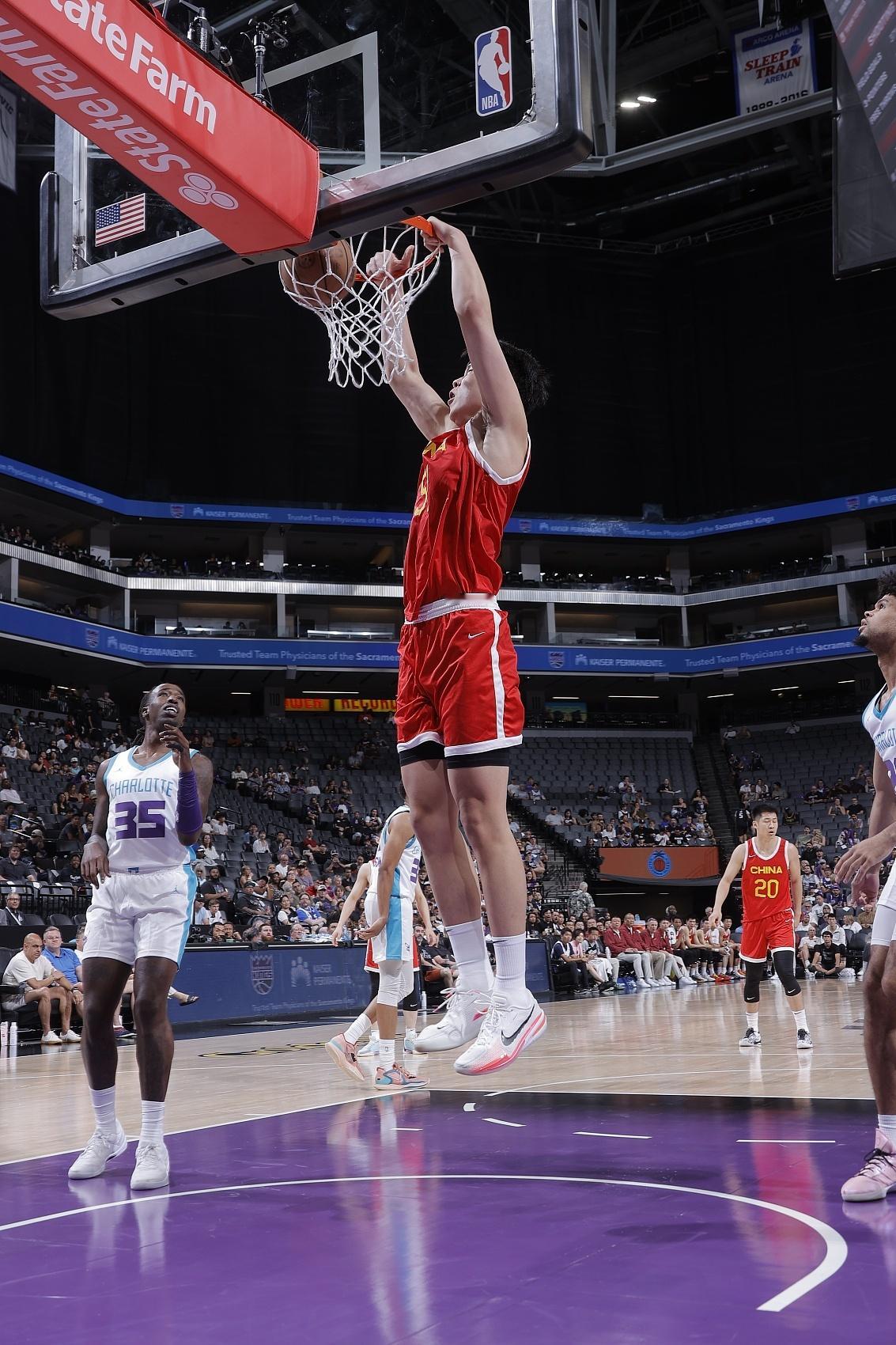 第二场NBA夏季联赛加州经典赛，中国男篮62-93不敌黄蜂。本场比赛整体依旧表现