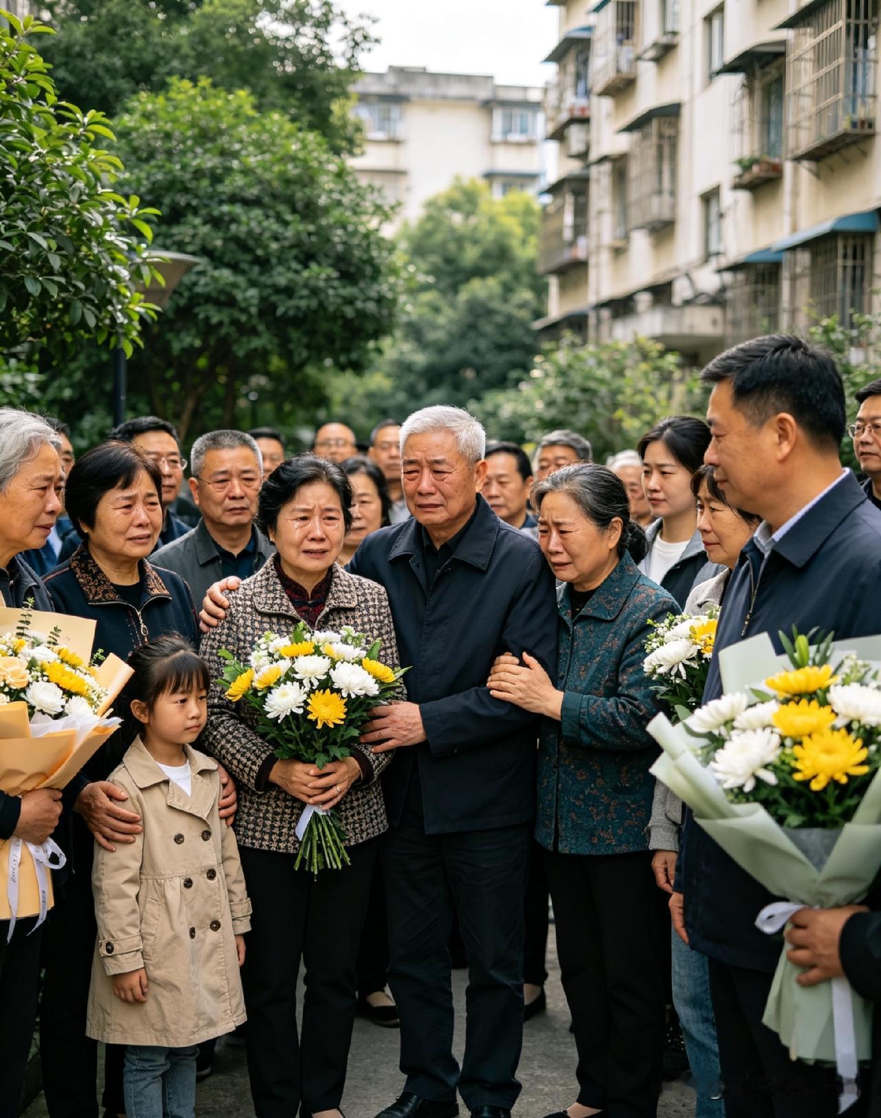十堰本地近日传来令人心碎的消息，我隔壁小区69岁业委会老主任不幸病逝。

这位常