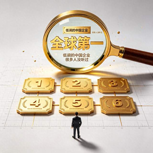 6家低调的中国企业，悄悄做到全球第一，很多人没听过