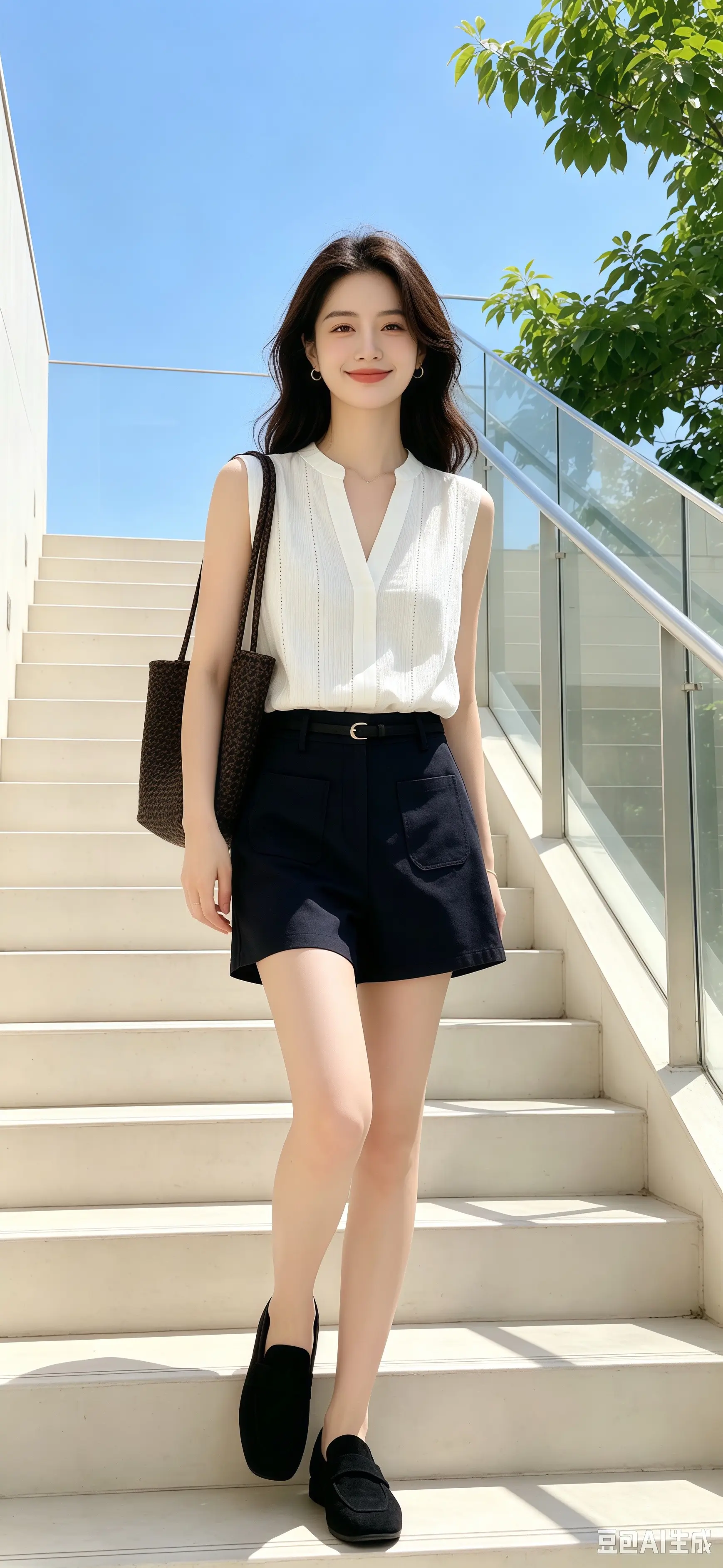 热点 夏日穿搭显腿长 今日份极简穿搭 高级日常穿搭 夏季时髦ootd