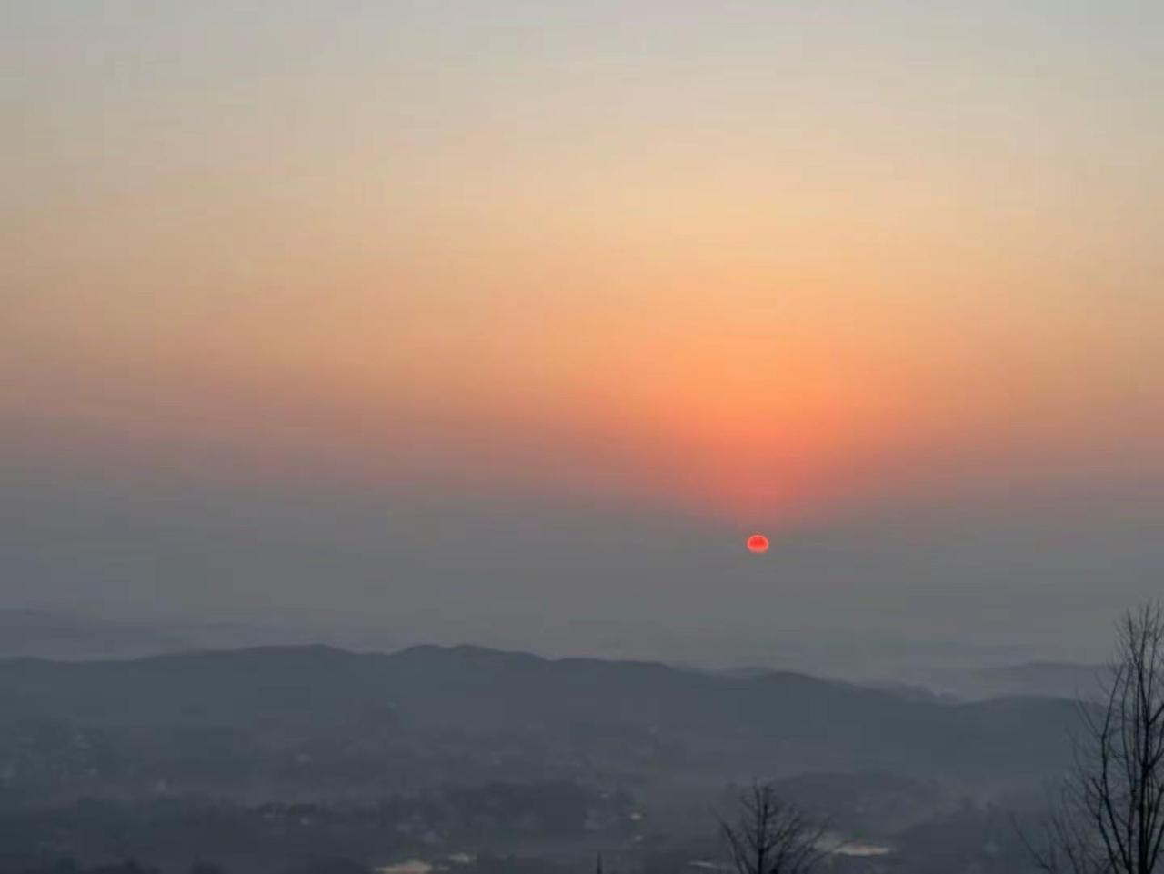 看日出的好地方 夕阳西下落日余辉