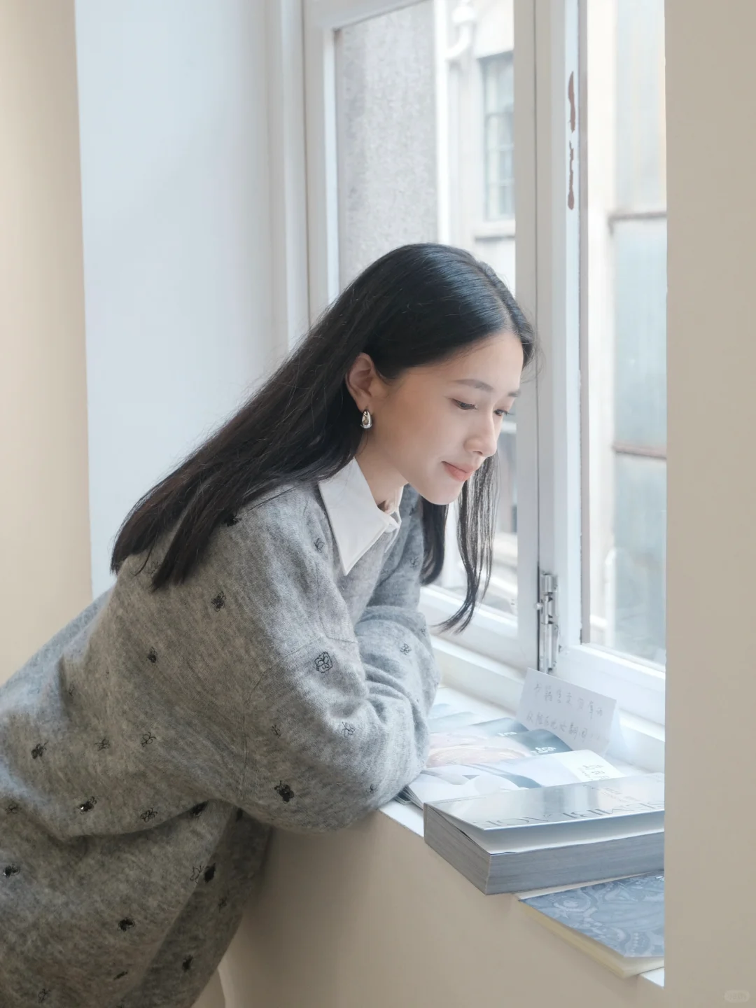 秋的叠穿，松弛逛展