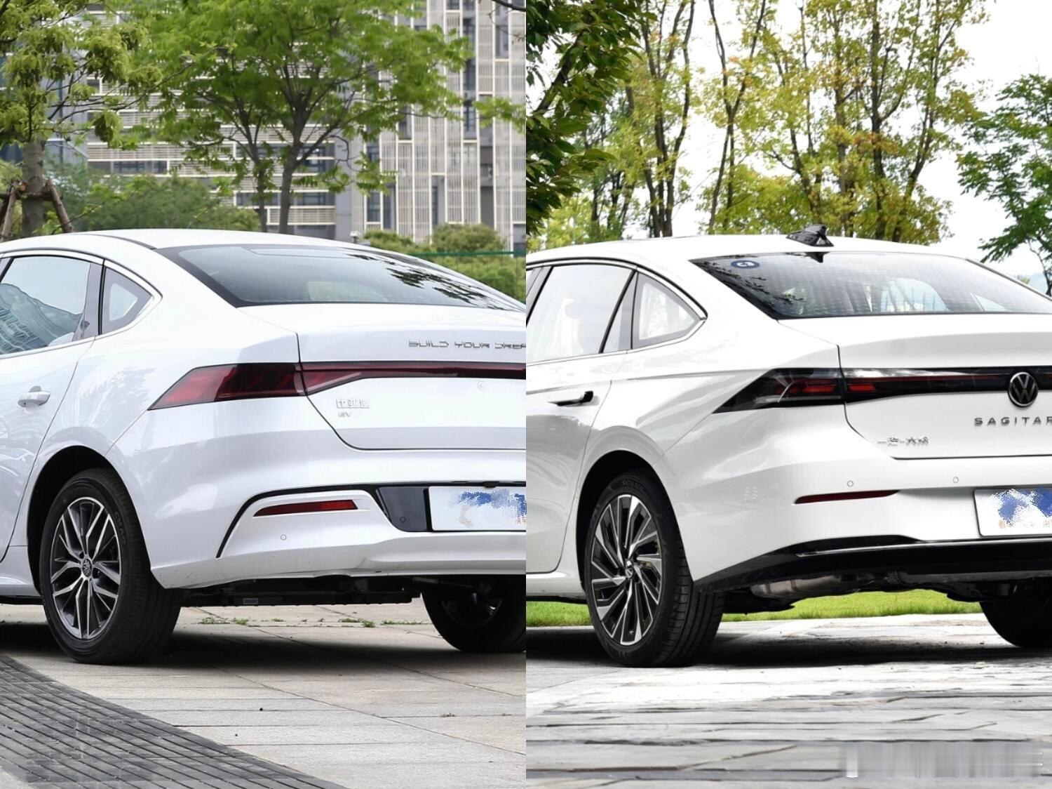 大v聊车 后知后觉，难怪觉得大众速腾L的车尾巴这么眼熟。。。 