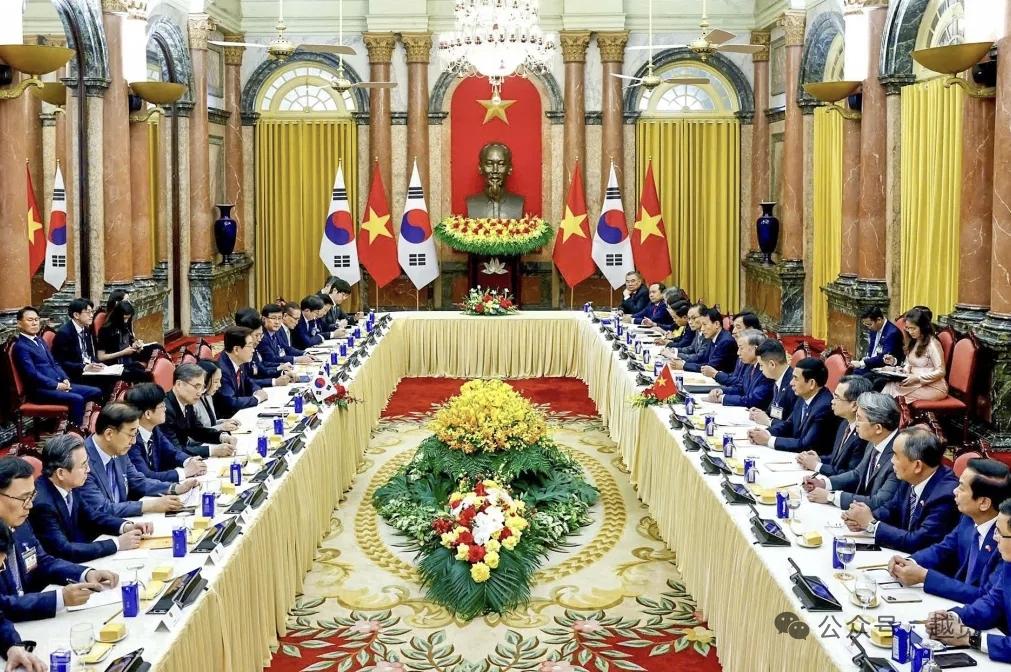 难得一见，李在明在越南直接把韩越关系，定性为特殊且亲如兄弟！

李在明的这一表述