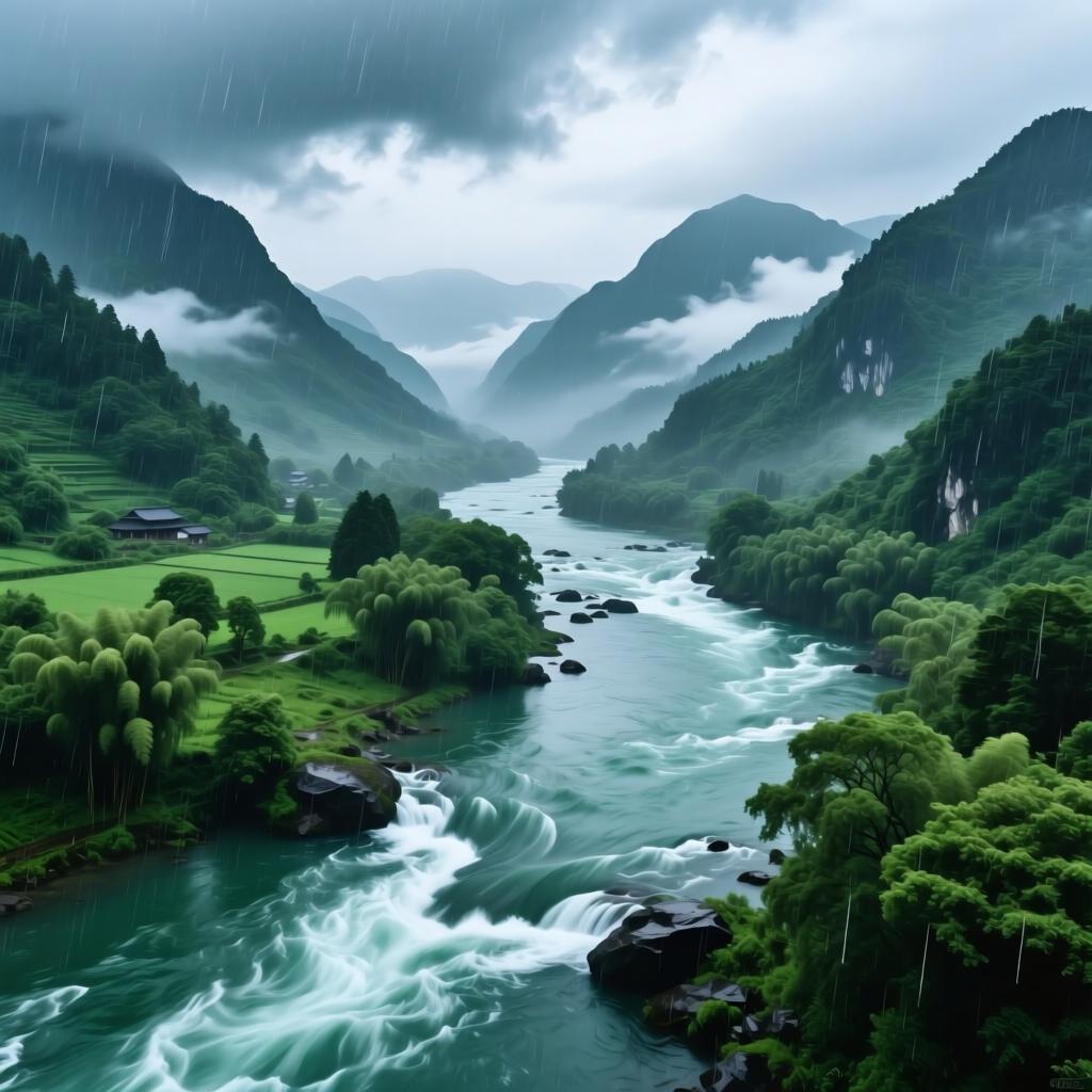岁月长河风风雨雨求下联青山绿水岁岁年年。