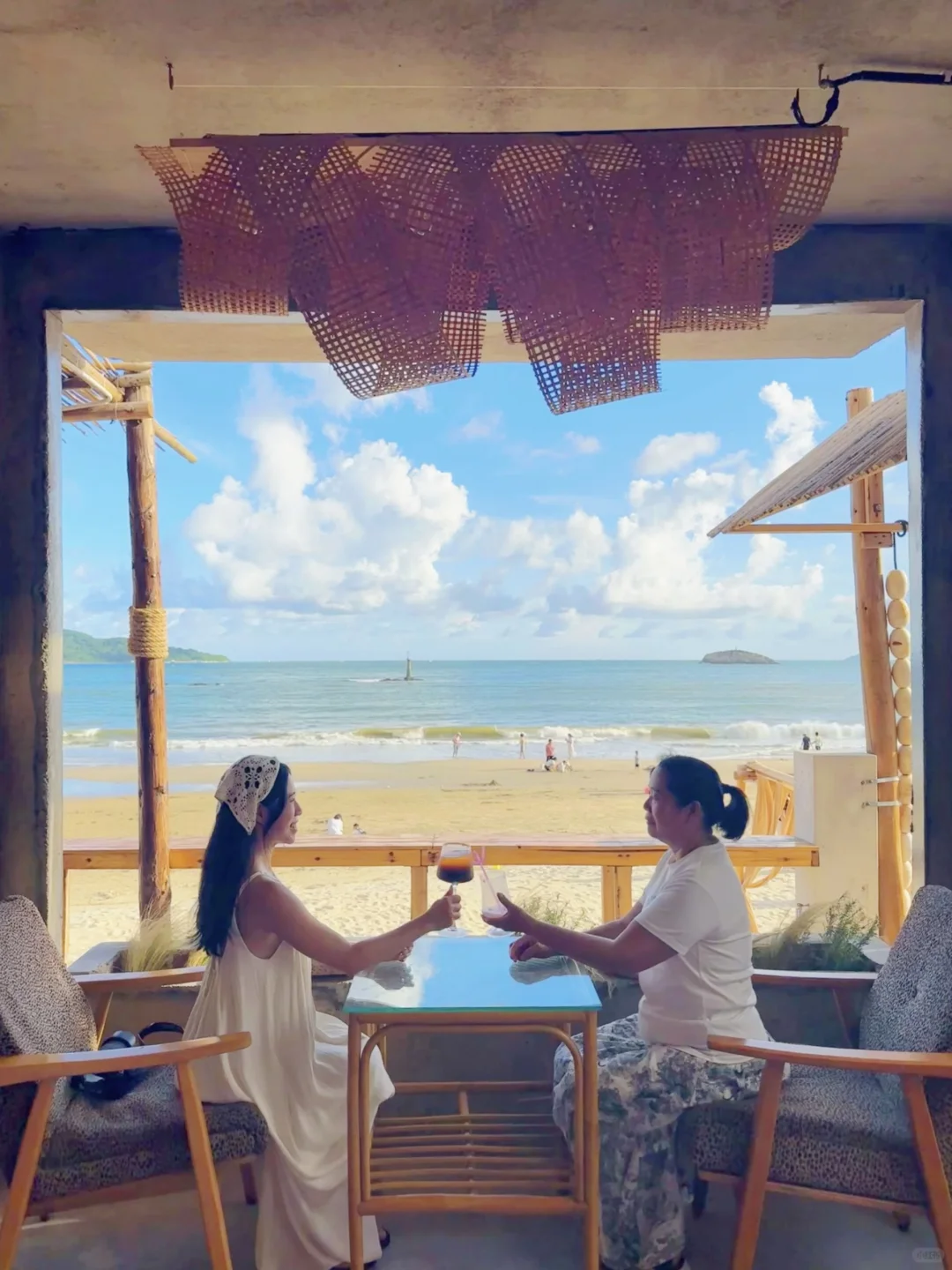 不是济州岛！是广东海岛🏝️海边咖啡好chic🌊