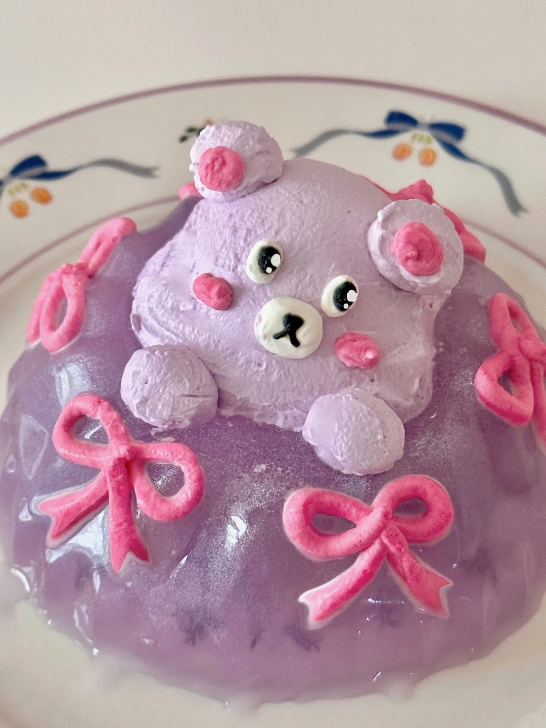 🎀奶油小熊葡萄🍇果汁果冻