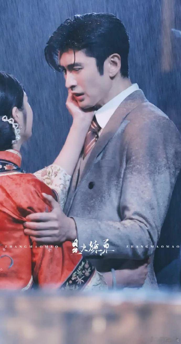 张云龙周洁琼西装遇上红嫁衣张云龙周洁琼玉簟秋雨夜戏路透 张云龙周洁琼玉簟秋雨夜戏