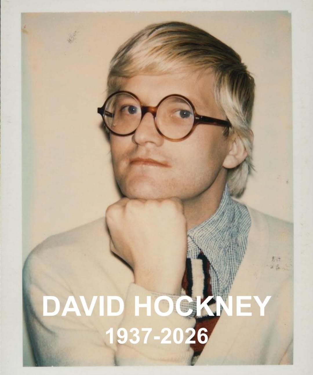 英国现实主义艺术家David Hockney去世享年88岁英国画家大卫·霍克尼以