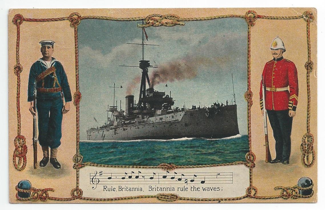 “无畏”号战列舰明信片照片欣赏
战列舰  第一次世界大战  战舰世界  无畏舰 