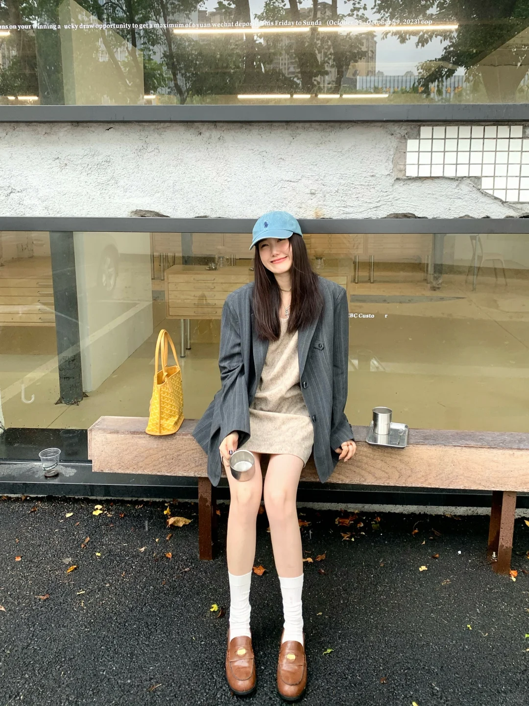 老钱腔调🧜🥞下雨也不影响我穿漂亮衣服!!!