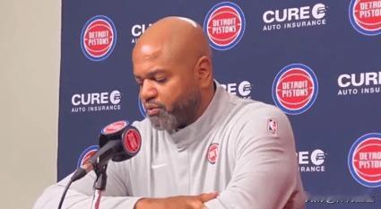 活塞主帅说球队一旦稳定下来就能一路高歌猛进，这话还真有底气。本赛季活塞进步明显，