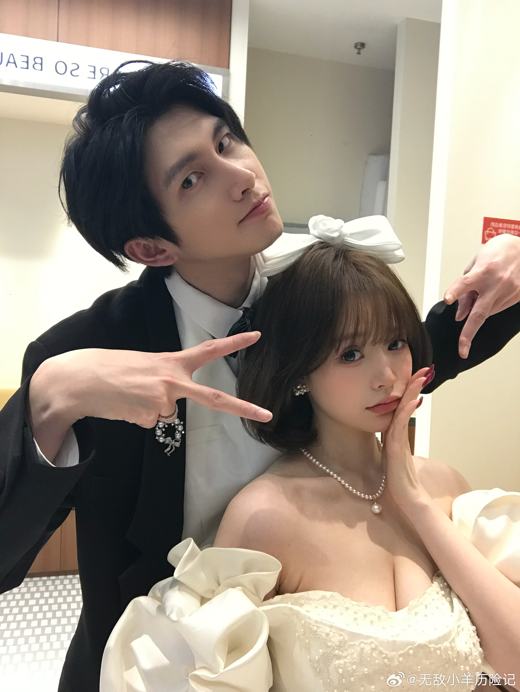 恋爱五周年的婚纱花絮👰🏻♀️🤵🏻 