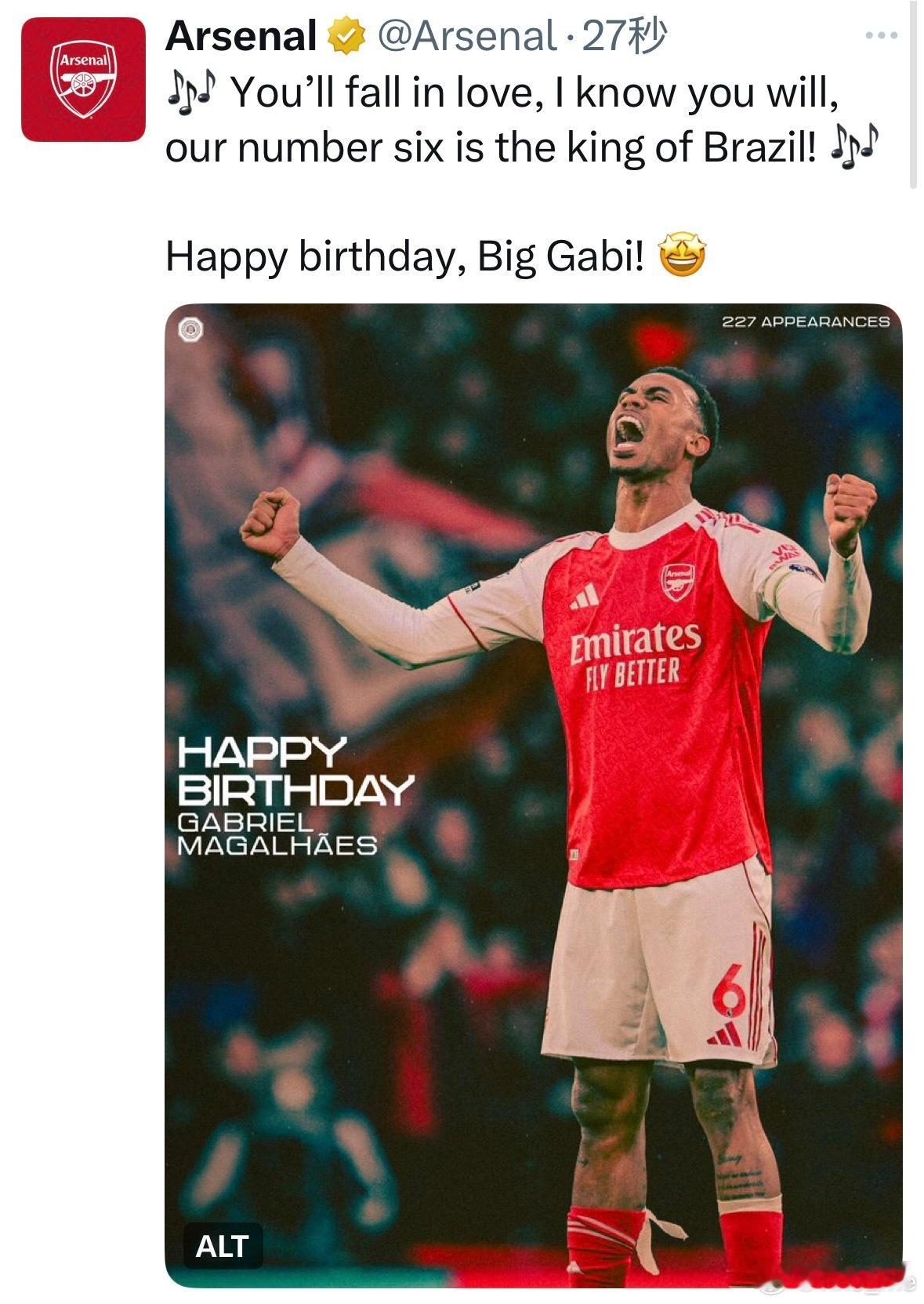 祝Big Gabi 28岁生日快乐！赶紧回来！ 