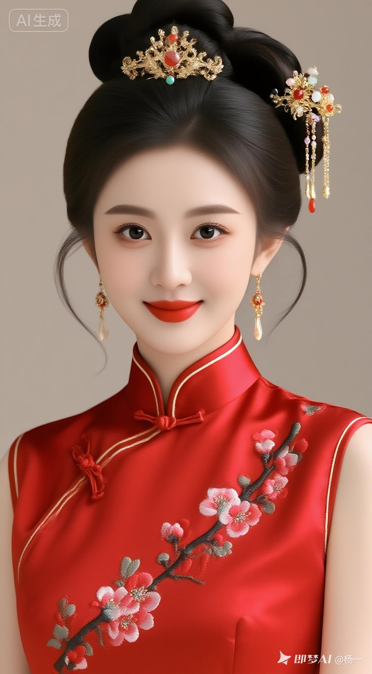 复古旗袍美人，惊艳的东方之美！