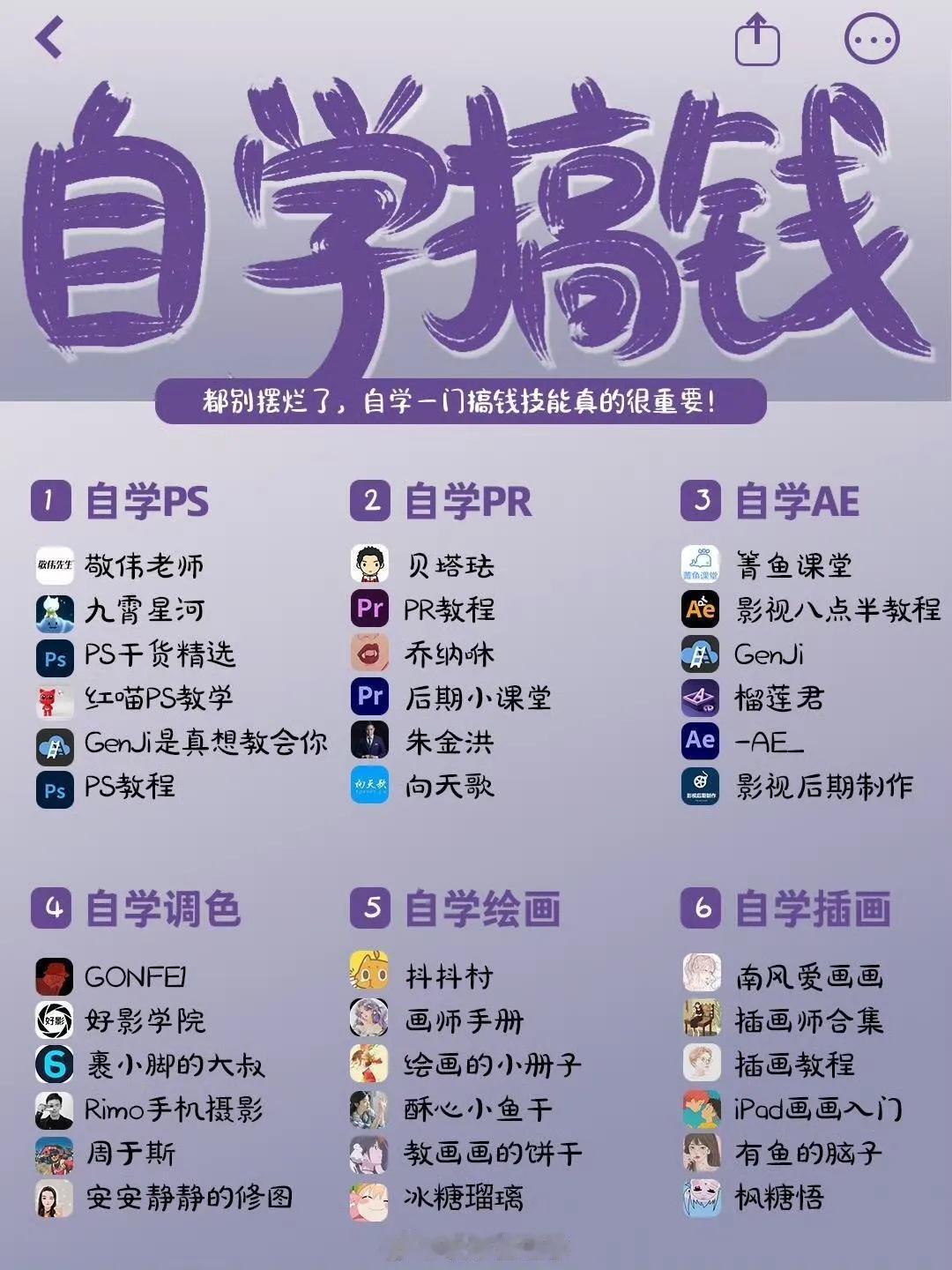 一定要死磕这些技能‼️经济独立太爽了