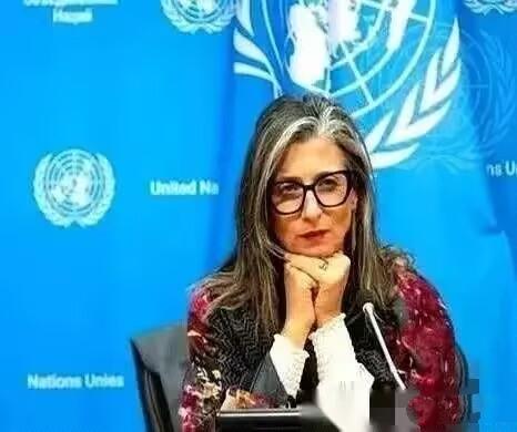 联合国里，一个叫阿尔巴内塞的女人，当着全世界的面，把一份报告直接甩在了以色列脸上