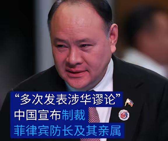 中方官宣对菲律宾国防部长特奥多罗的制裁决定

昨天晚上，外交部正式对外宣布了：对