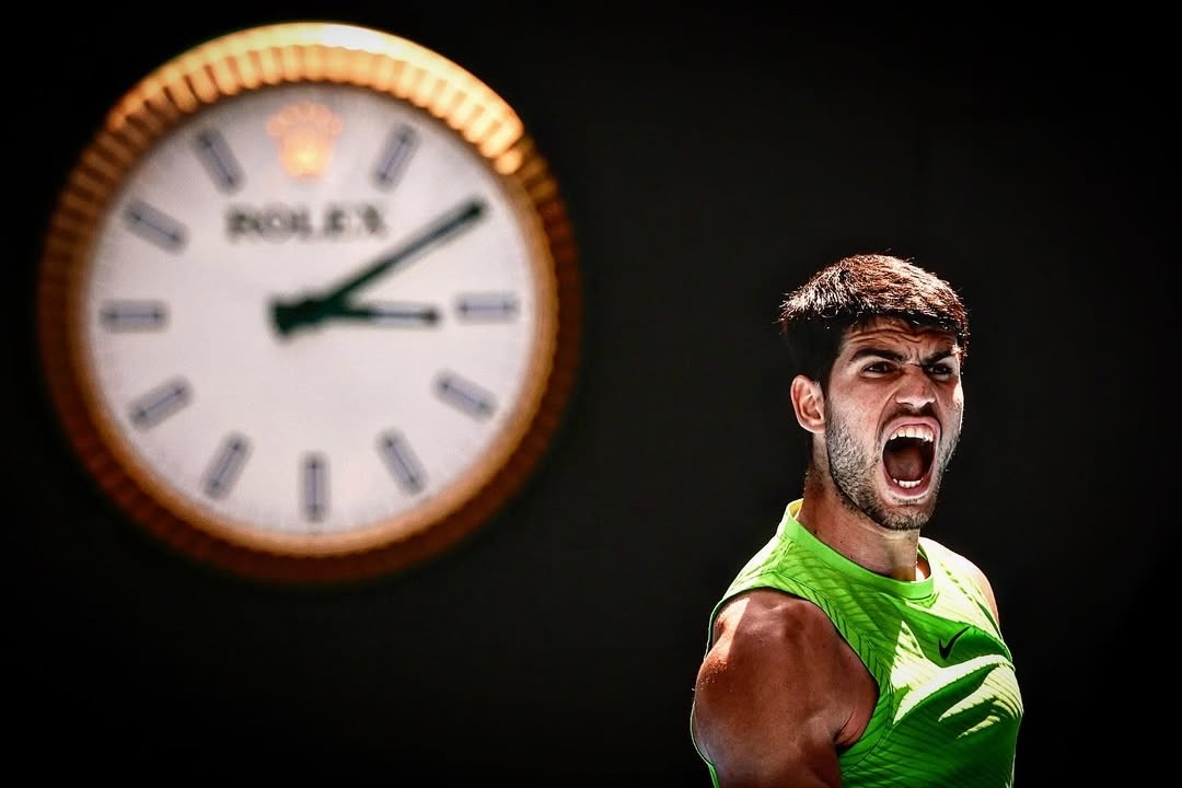 卡洛斯·阿尔卡拉斯生涯首次晋级澳网决赛，向全满贯进发 阿尔卡拉斯 澳网2026