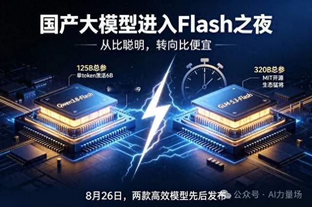 一夜两款 Flash 模型：国产大模型已经从 “比聪明” 转向 “比便宜”
