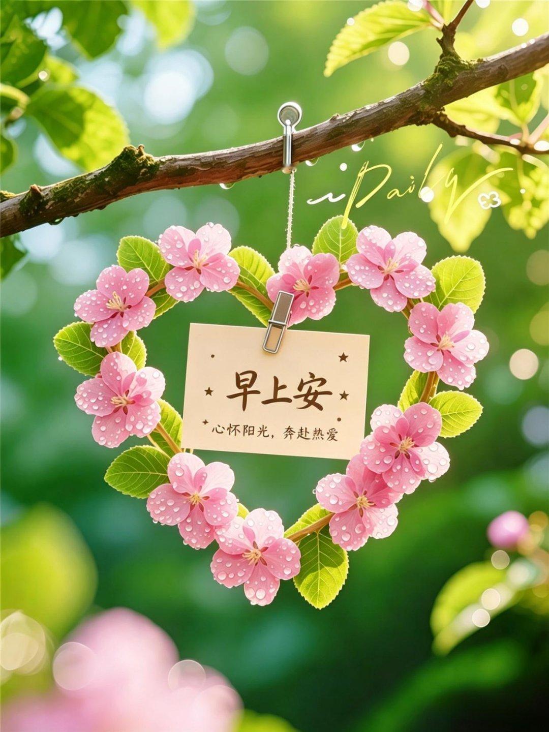 早安[超话] 一声早安，情谊悠长，彼此扶持不怕路远，出门见喜，万事胜意！ ​​​