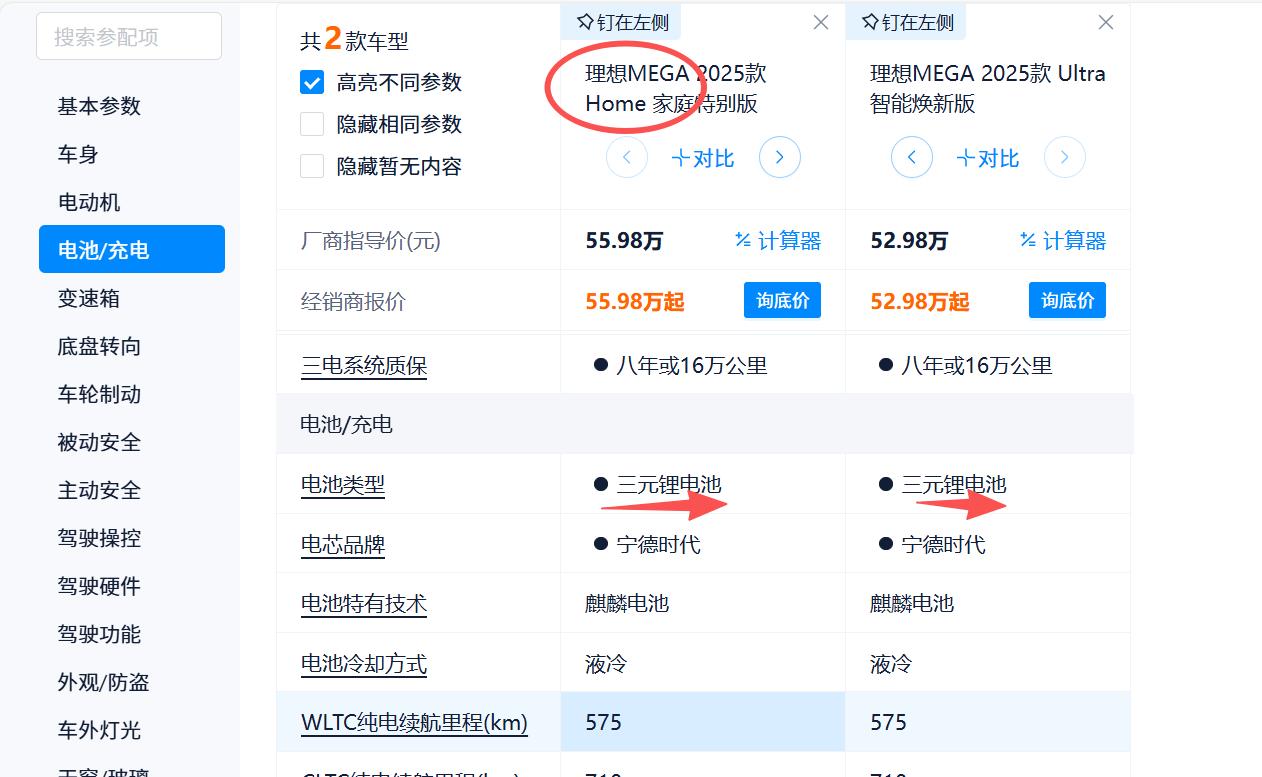理想MEGA车是好车
但建议装配比亚迪的磷酸铁锂电池
对谁都好
对厂家：降低成本