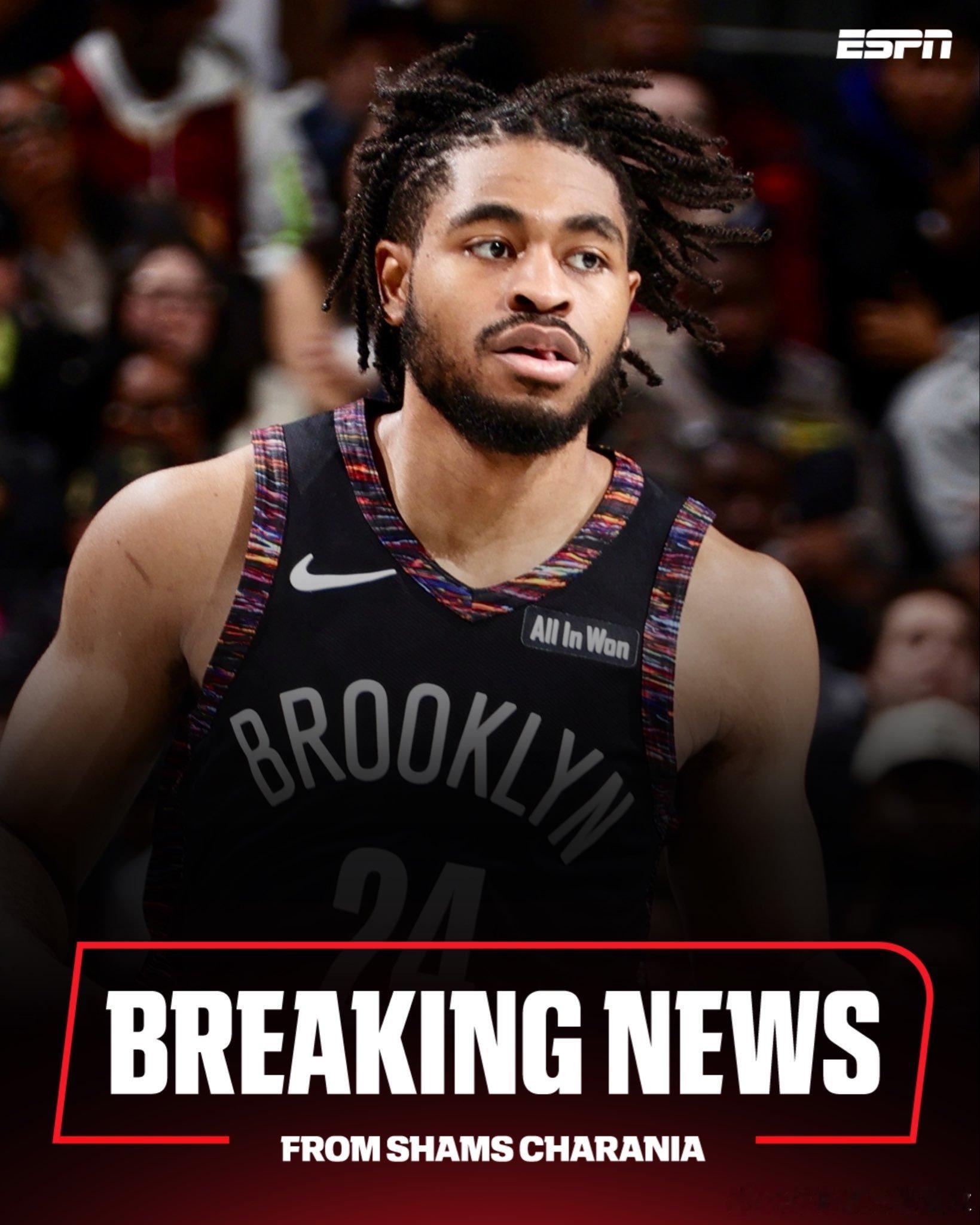 据ESPN消息人士透露，布鲁克林篮网队将裁掉卡姆·托马斯，这位得分后卫将成为自由