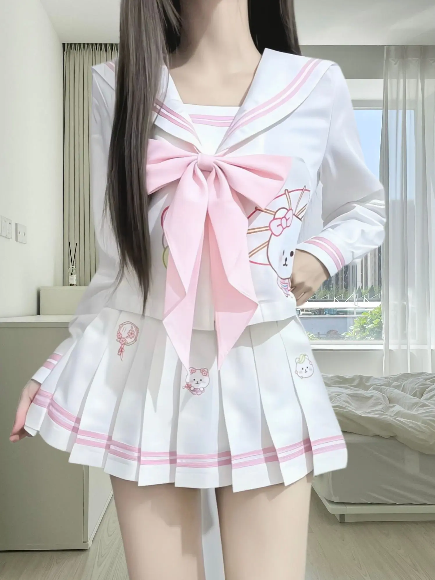 jk穿搭 女大学生 学院风穿搭