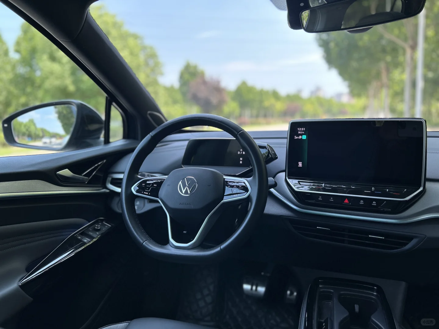 🚗✨ID.4内饰！细节控必看的未来感座舱