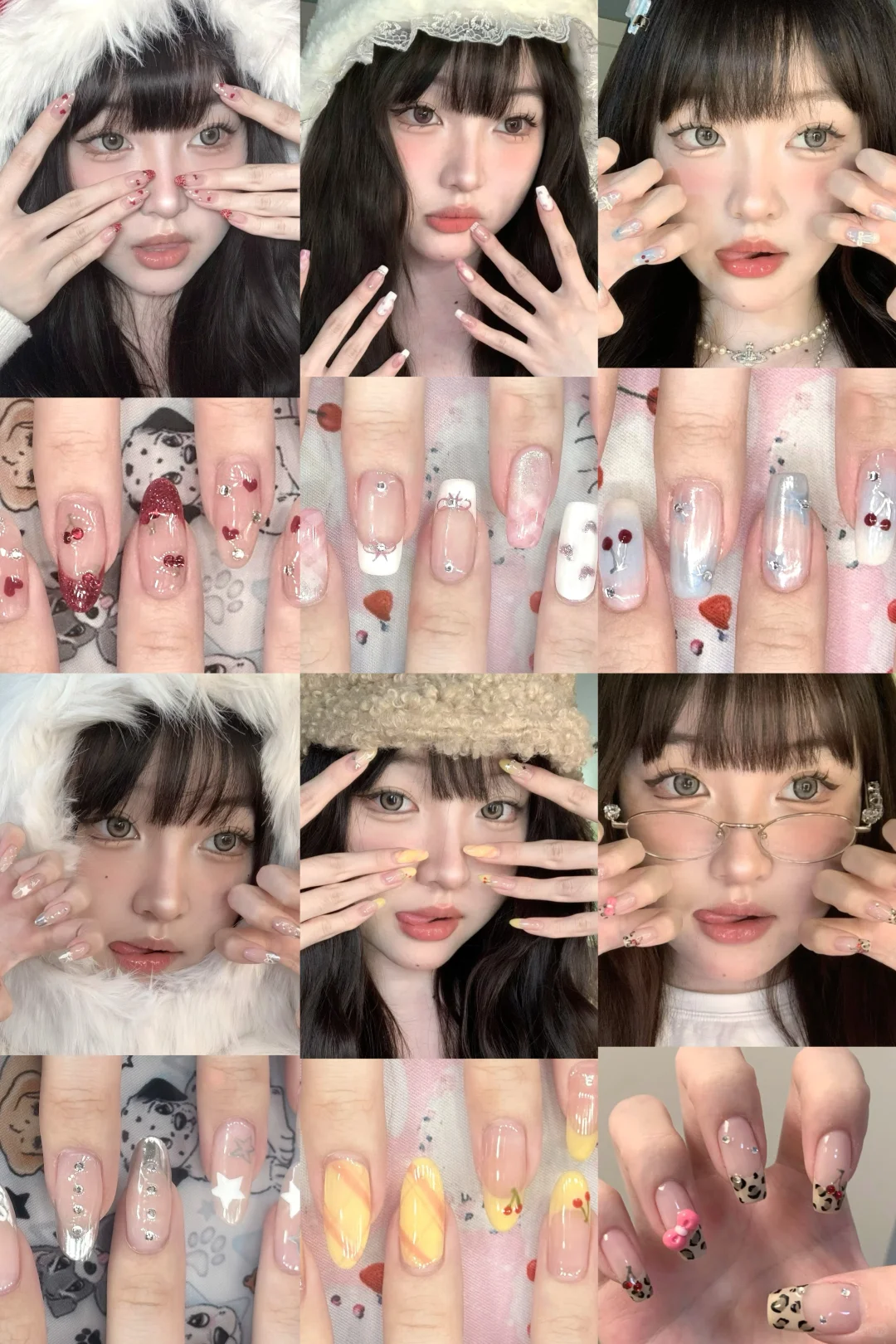 💅🏻上半年美甲合集｜有点ins甜辣味的美甲们
