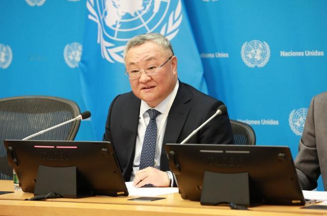 傅聪在安理会轮值主席就职记者会上的表态，把美国拖欠联合国会费的“老赖”行径摆到了