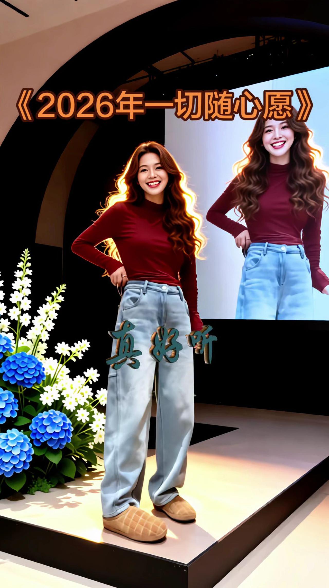 弯刀裤阔腿裤弯刀阔腿牛仔裤牛仔裤每日分享