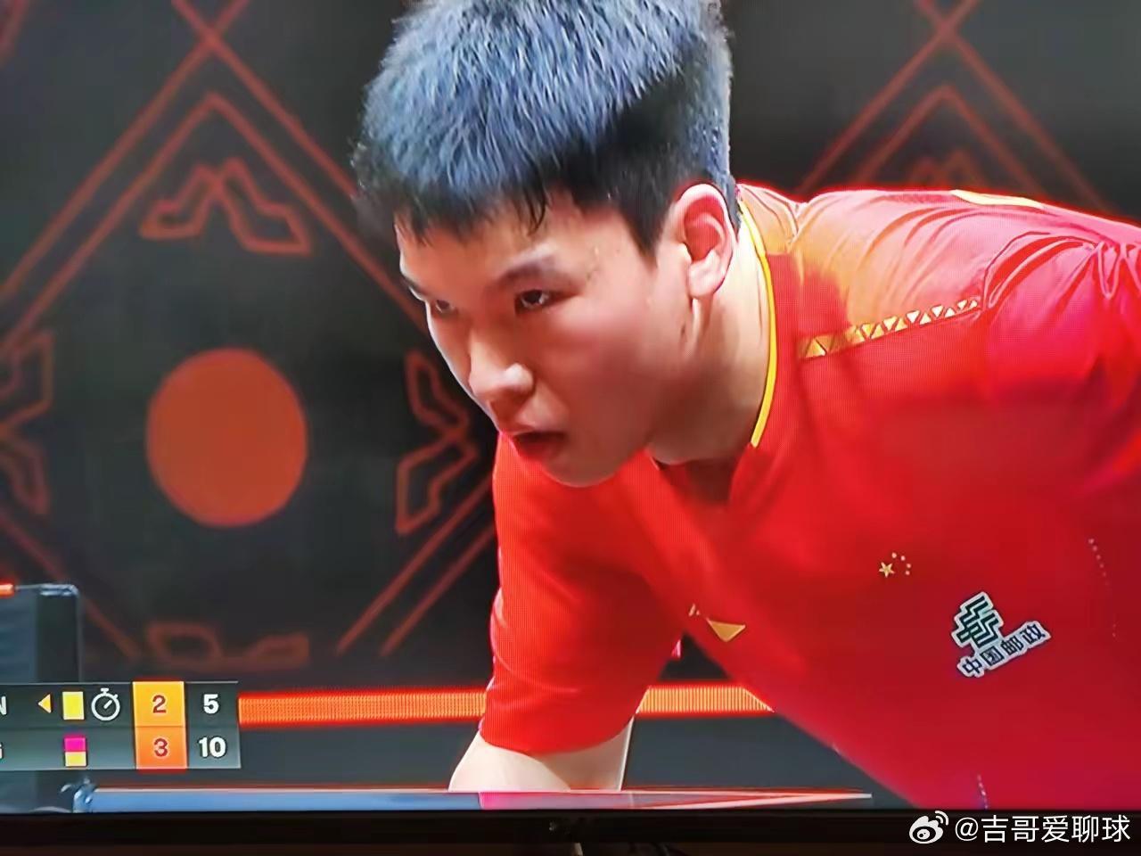 向鹏vs安宰贤向鹏4:2胜安宰贤进入八强向鹏有一段时间没在国际赛场出现了，今天比