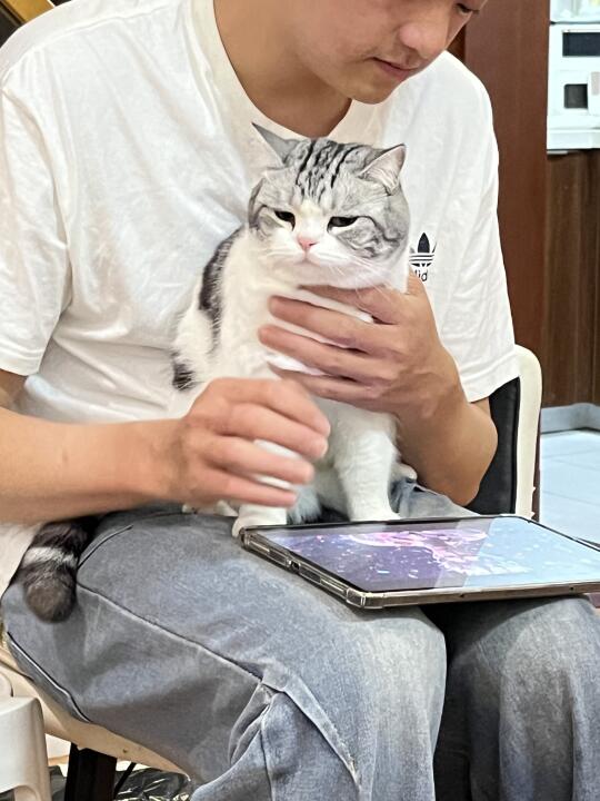 小小一只 想逃得很👀