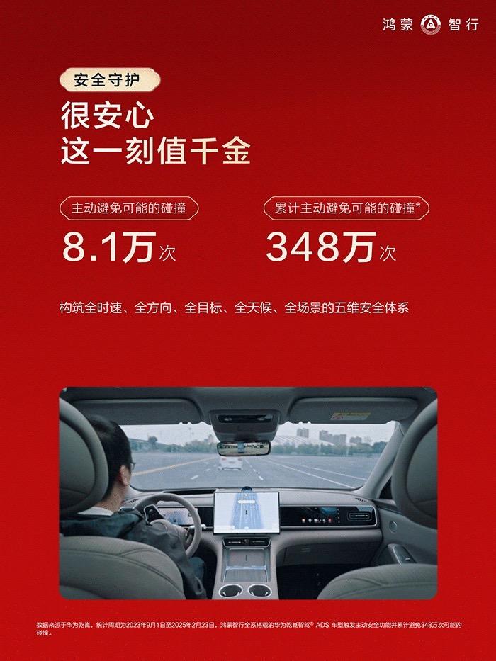 鸿蒙智行拿下2月新势力销冠,31%同比增长藏着真底气
2月历来是汽车消费的传统淡